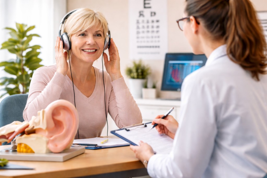 Therapien gegen Tinnitus helfen Patienten im Alltag mit Tinnitus zurecht zu kommen